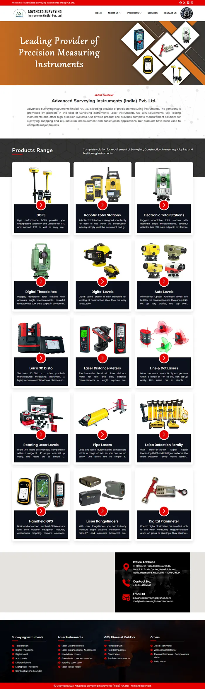 Advanced Surveying Instruments (India) Pvt. Ltd.