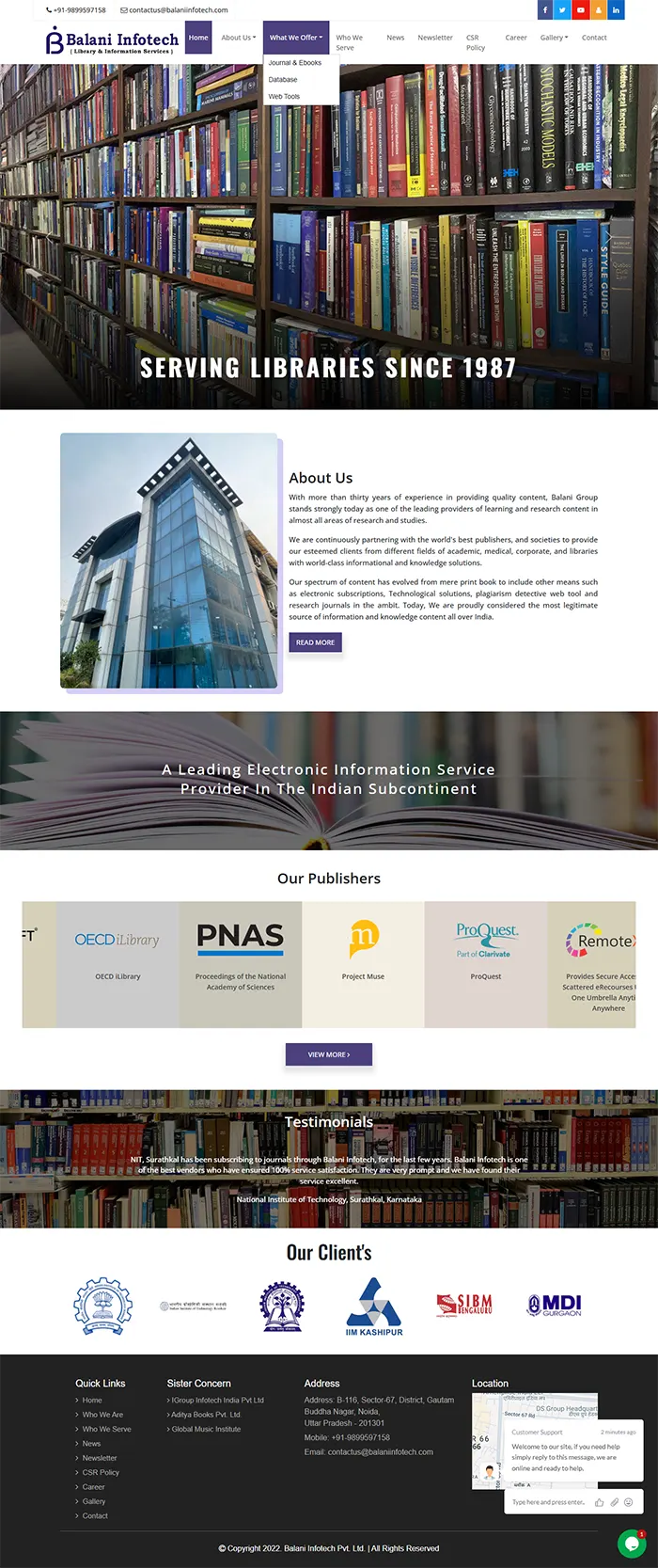 Balani Infotech Pvt. Ltd.