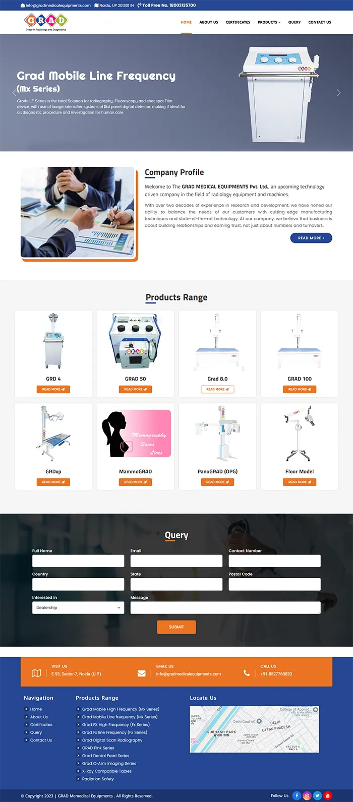 GRAD Memedical Equipments