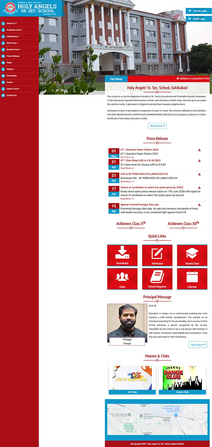 Holy Angels' Sr. Sec. School