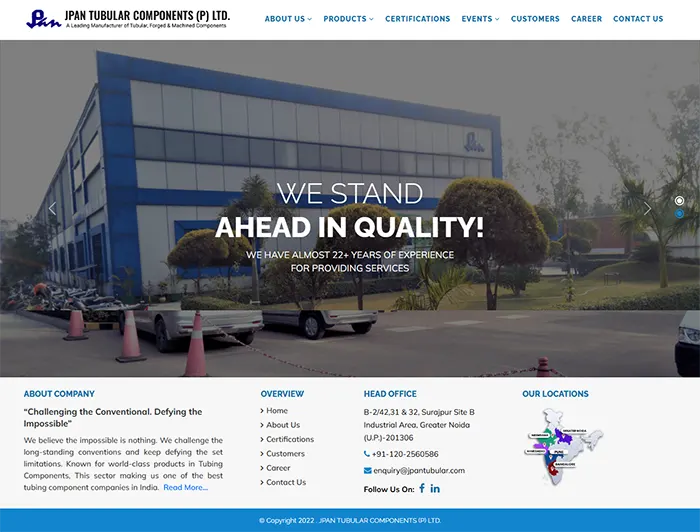 JPAN TUBULAR COMPONENTS (P) LTD.