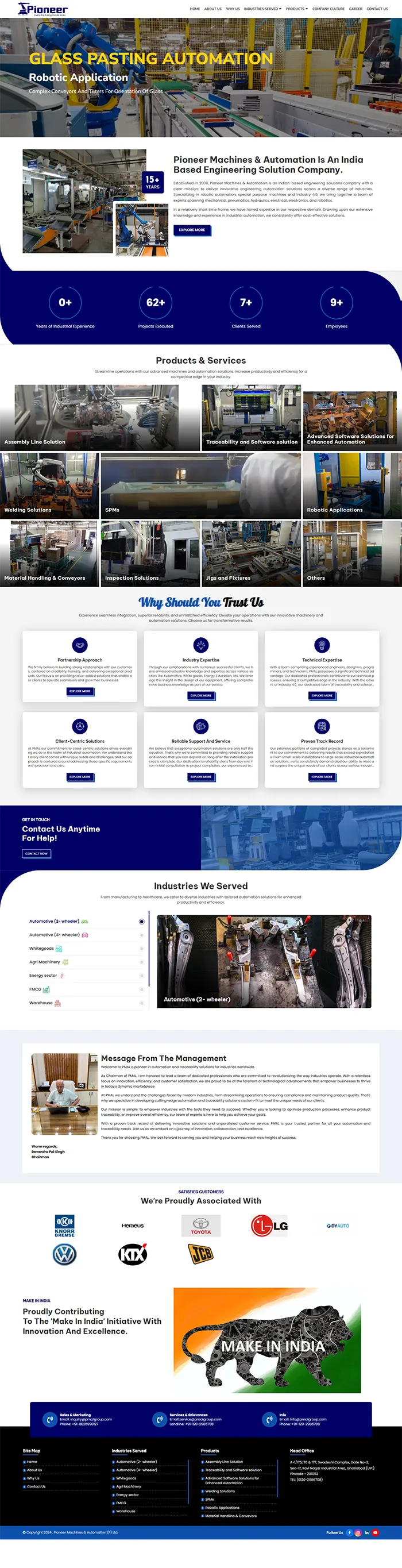 Pioneer Machines & Automation (P) Ltd.