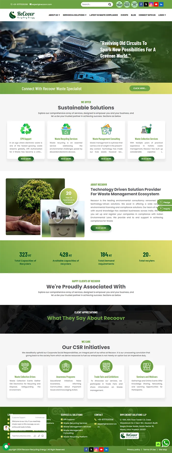 Recoovr Recycling Energy